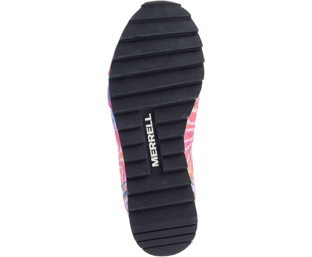 Merrell Sneakers Multicolor - Alpine Tie Dye Suede - Womens 21BGAHJIK
